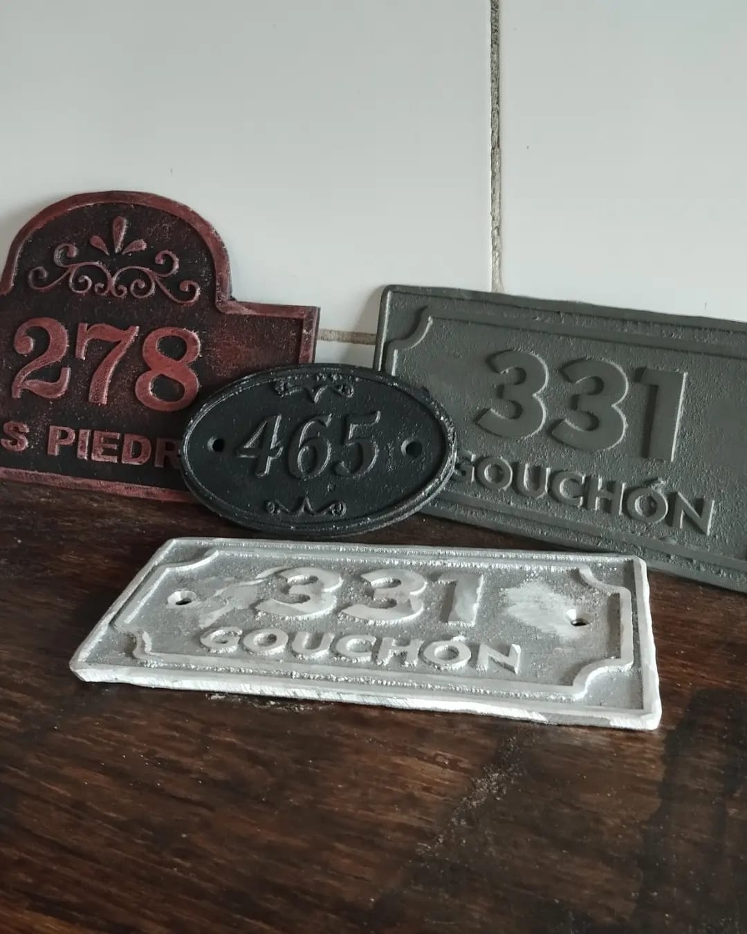 Cartel de Fundición 12 x 22