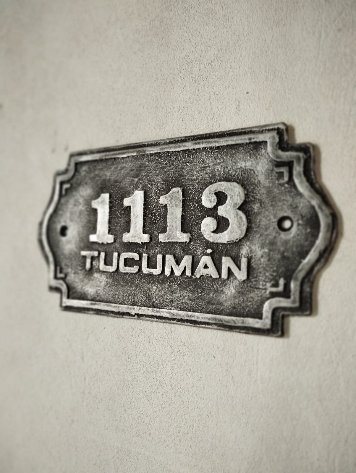 Cartel de Fundición 30 x 16