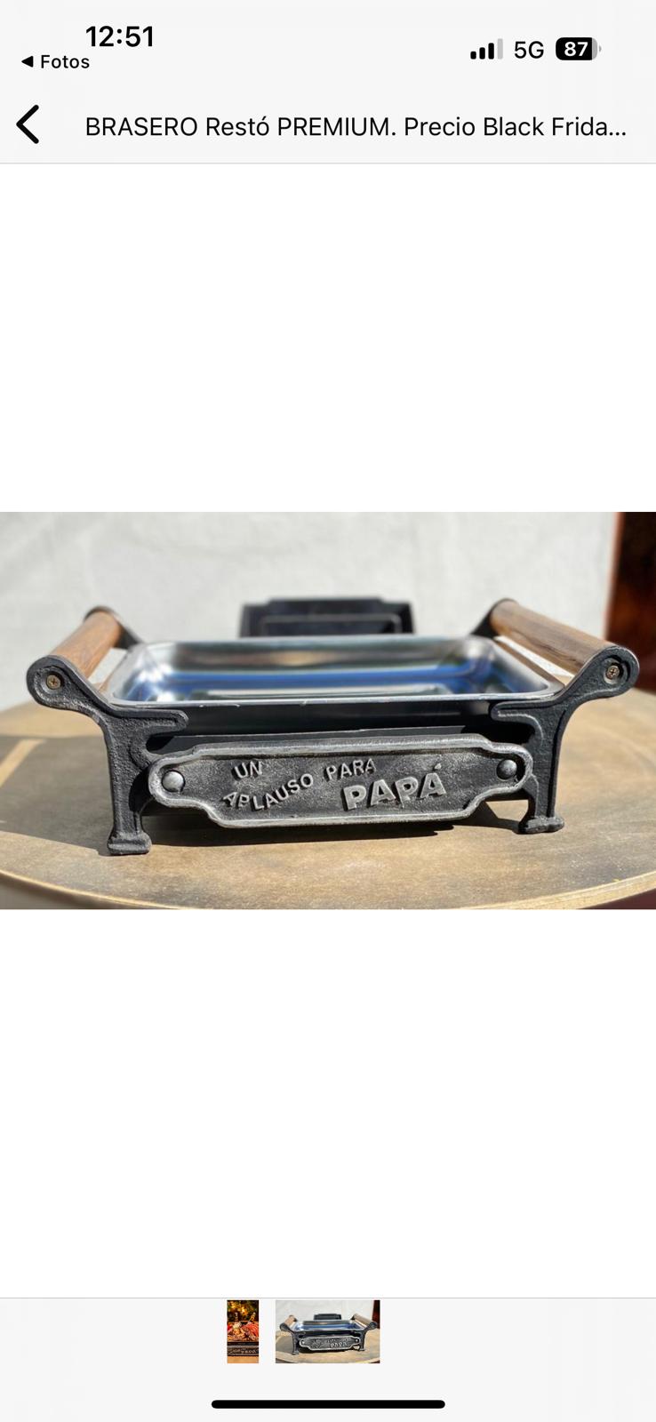 Brasero Restó Premium (4 personas)